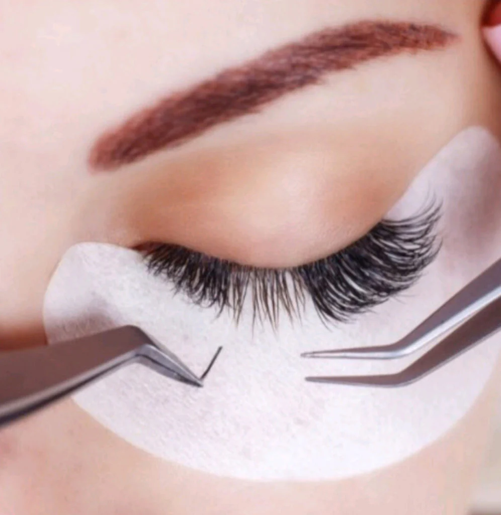 lash extensions and brows